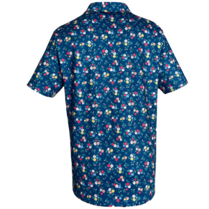 Mens Flower Power back